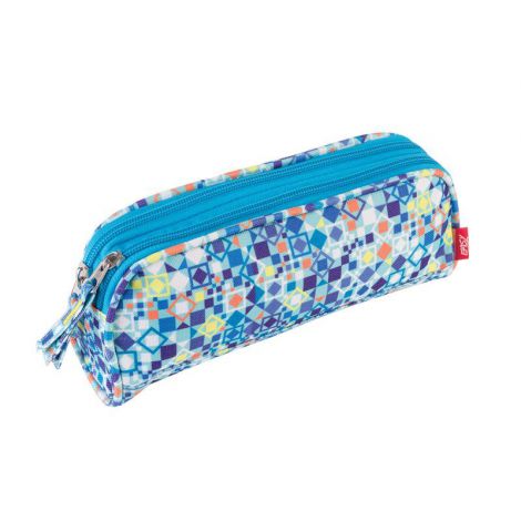 Piórnik tuba Easy Spokey 22x6x9cm, 2 zamki
